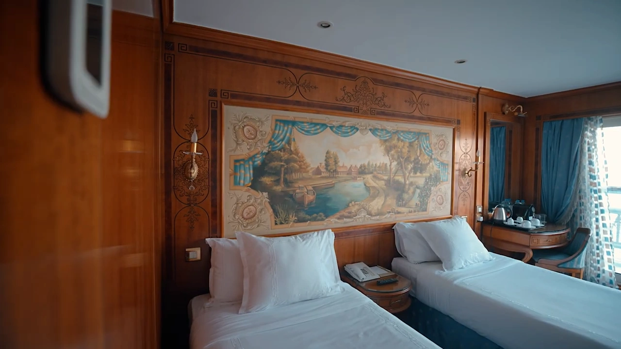 Cabin aboard the Sonesta St. George I Nile Cruise Ship Nile cruise